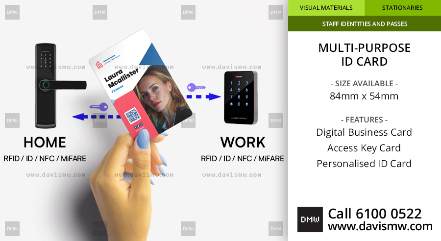 Multi-Purpose ID Card - Davis Materialworks