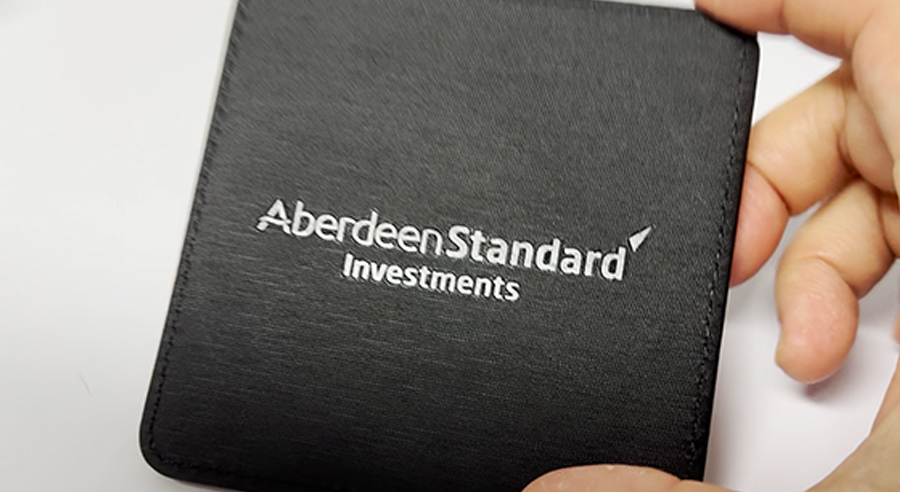 PU Leather Coaster - Aberdeen Standard Investments - Davis Materialworks