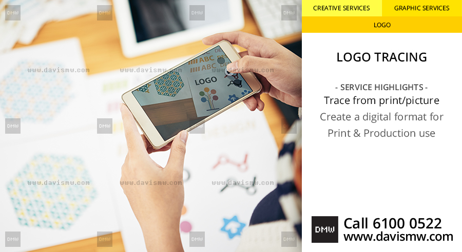 Logo Tracing - Davis Materialworks