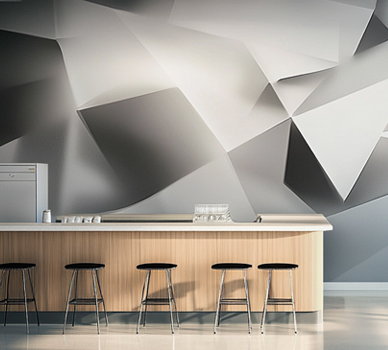 Visual Design - Pantry Wall Mural - Davis Materialworks