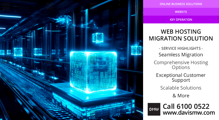 Web Hosting Migration Solution - Davis Materialworks
