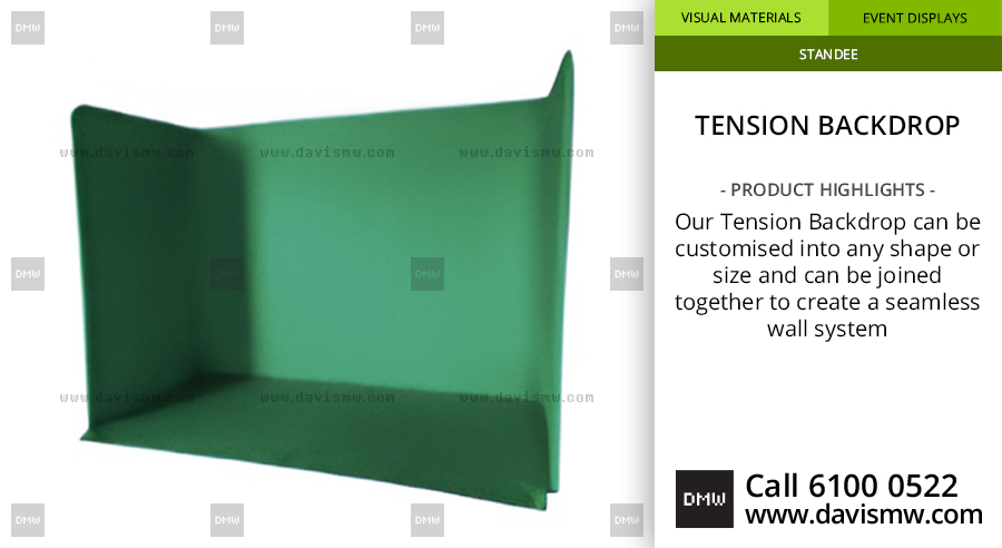 Tension Backdrop - Nothing Is Impossible for Exhibit - Davis Materialworks