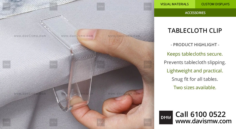 Tablecloth Clip - Davis Materialworks