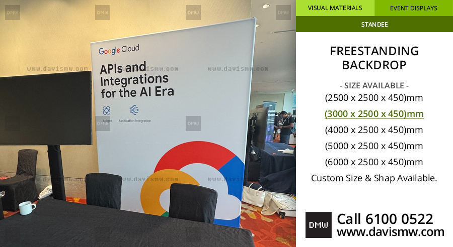 Freestanding Backdrop - Davis Materialworks