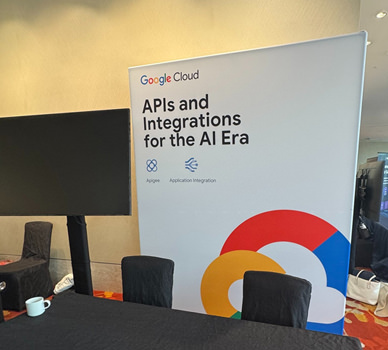 Freestanding Backdrop - Google Cloud API - Davis Materialworks