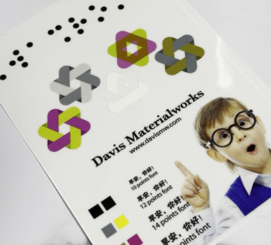 Crystal Dome Sticker Labels - Davis Materialworks