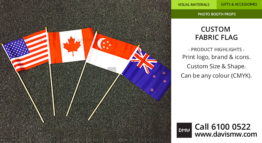 Custom Fabric Flag - Mini Flag - Davis Materialworks