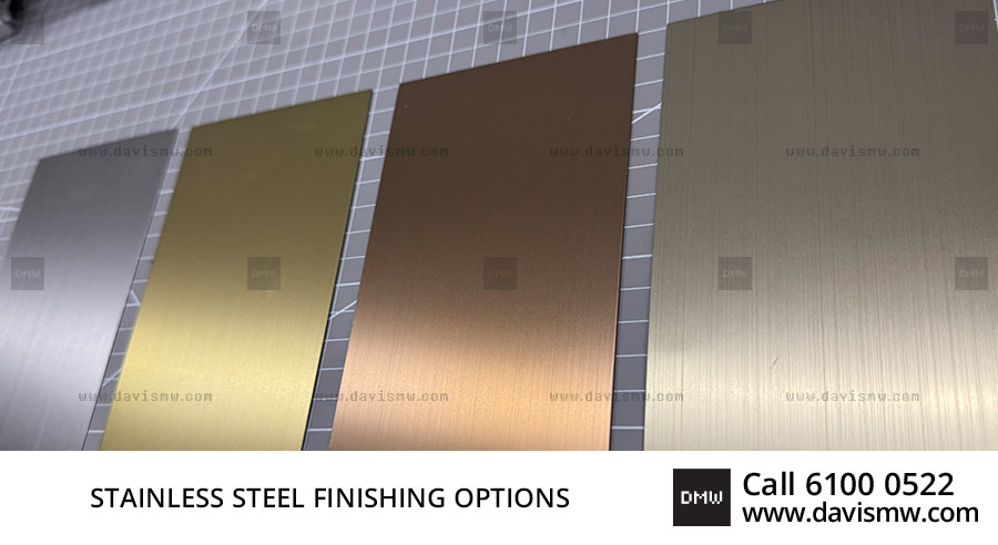 Matte - Stainless Steel Finishing - Davis Materialworks