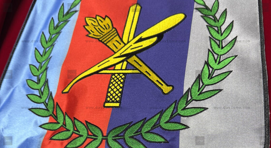 Custom Embroidery Services For Flag - Davis Materialworks