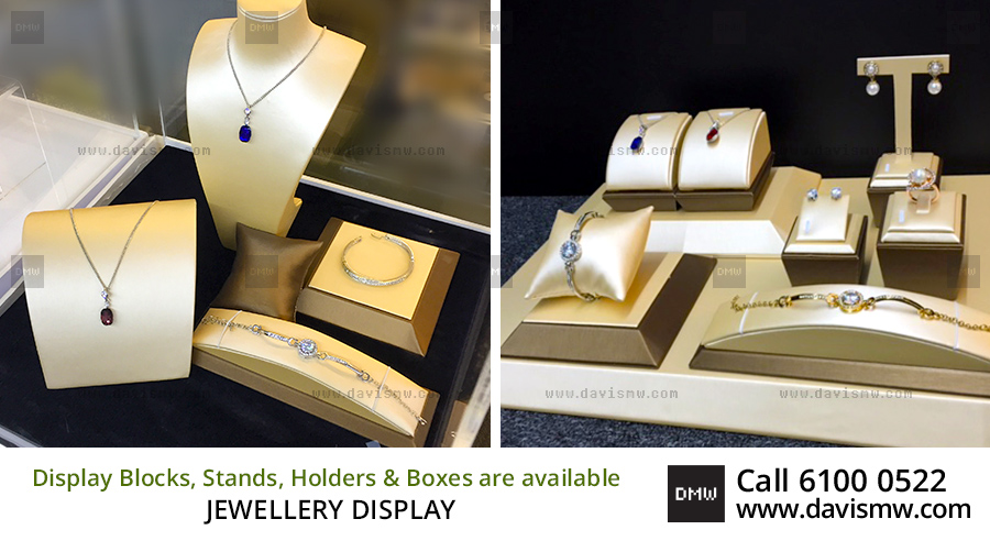 Jewellery Display - Blocks, Stands, Holders and Boxes are available - Davis Materialworks