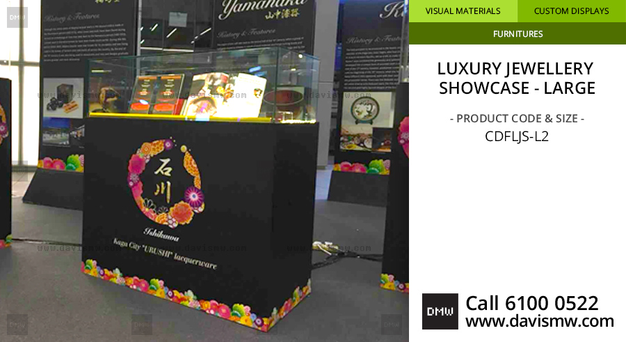 Luxury Jewellery Showcase : Large - CDFLJS-L2 - Davis Materialworks