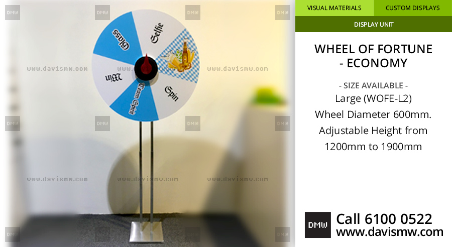 Wheel Of Fortune - Economy - Large L2 - Davis Materialworks