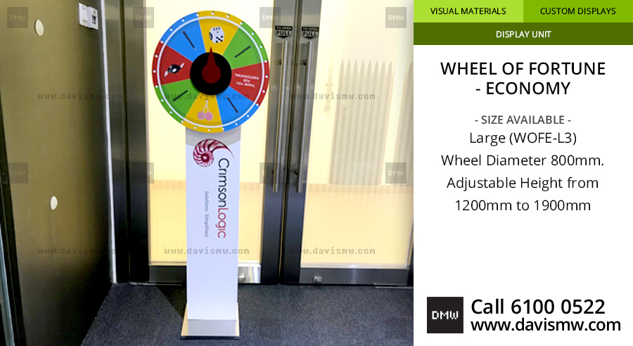 Wheel Of Fortune - Economy - Large L3 - Davis Materialworks