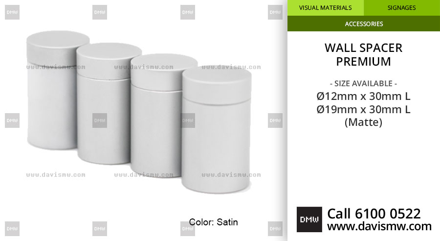 Wall Spacer - Premium - Matte Satin - Davis Materialworks